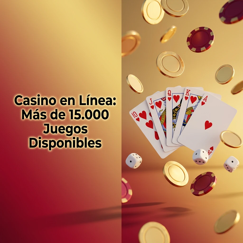 Casino en línea con más de 15.000 juegos: tragamonedas, ruleta, blackjack, póker y más en Argentina