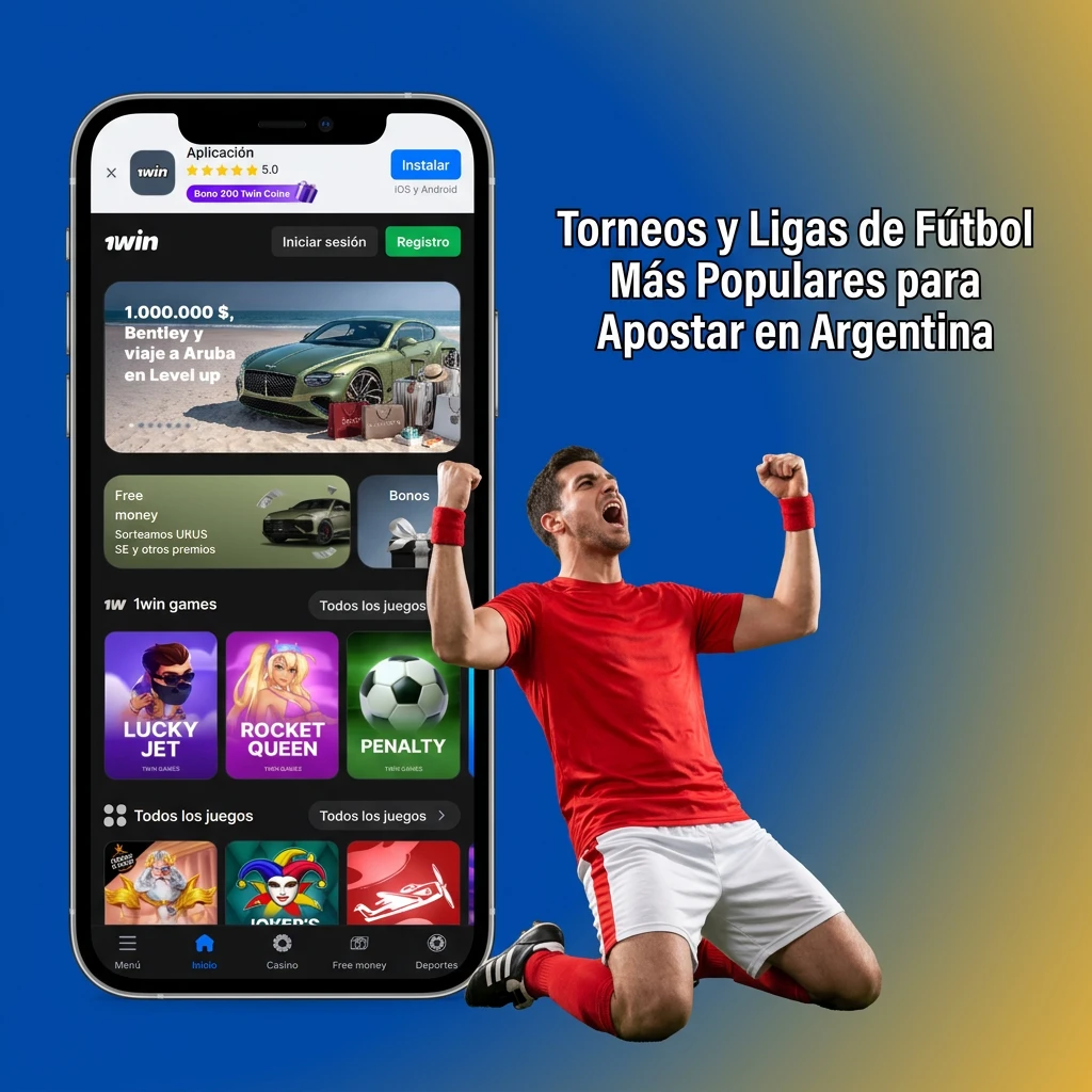 Torneos y ligas de fútbol más populares para apostar en Argentina: Champions League, Libertadores y Liga Profesional