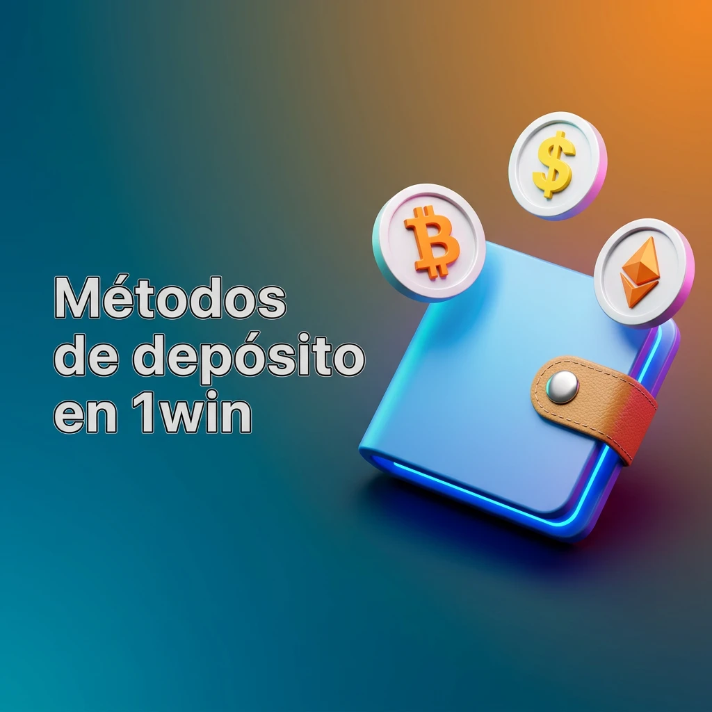 Métodos de depósito en 1win: guía paso a paso para acreditar fondos con tarjetas y billeteras digitales