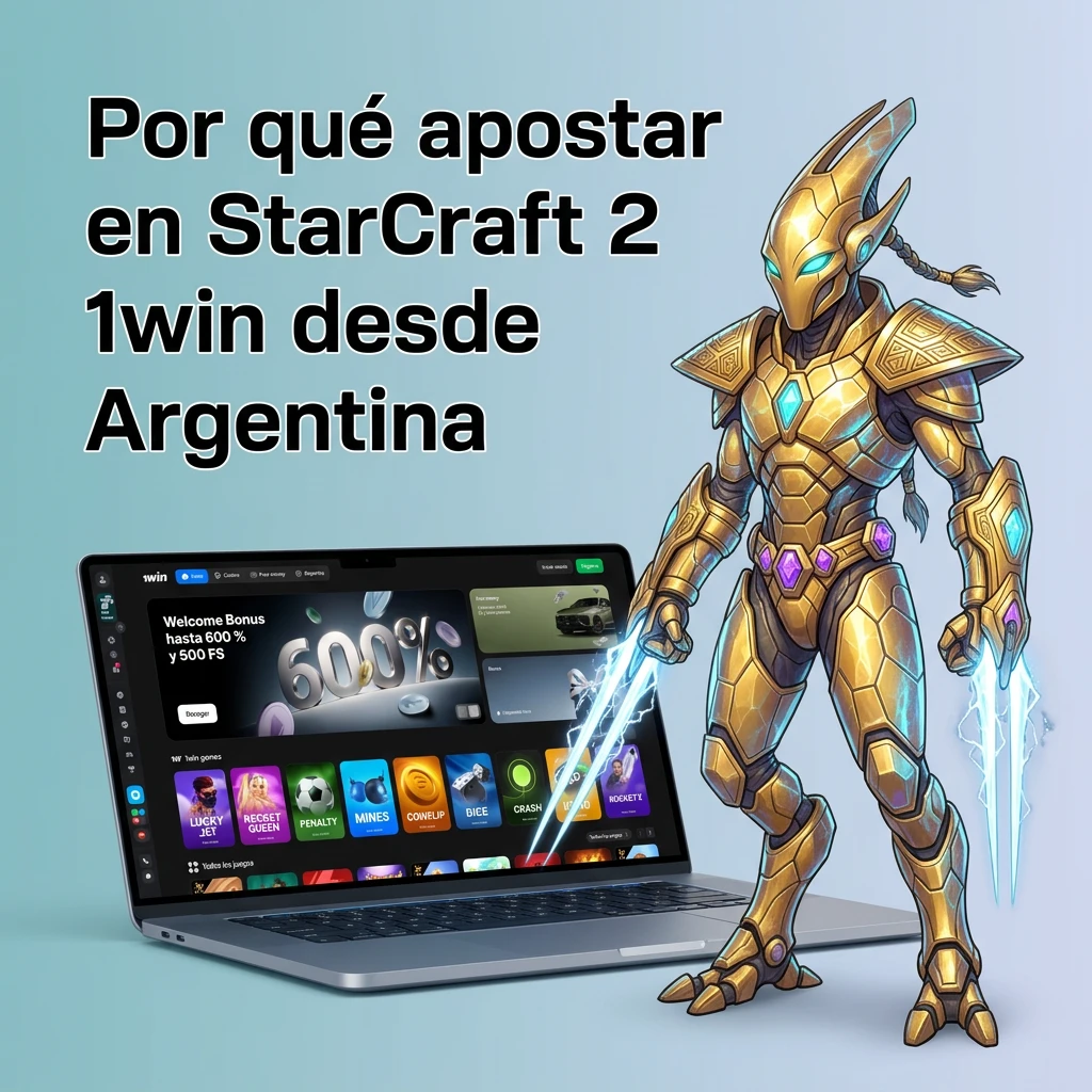 Ventajas de apostar en StarCraft 2 con 1win desde Argentina: bonos, pagos locales y app móvil