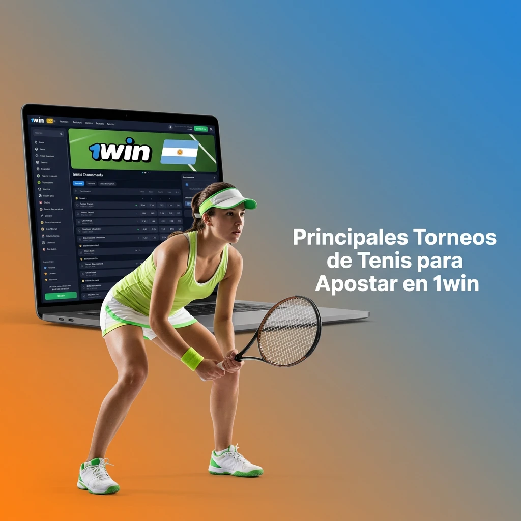 Principales torneos de tenis para apostar en 1win: Australian Open, Roland Garros, Wimbledon, US Open y más.