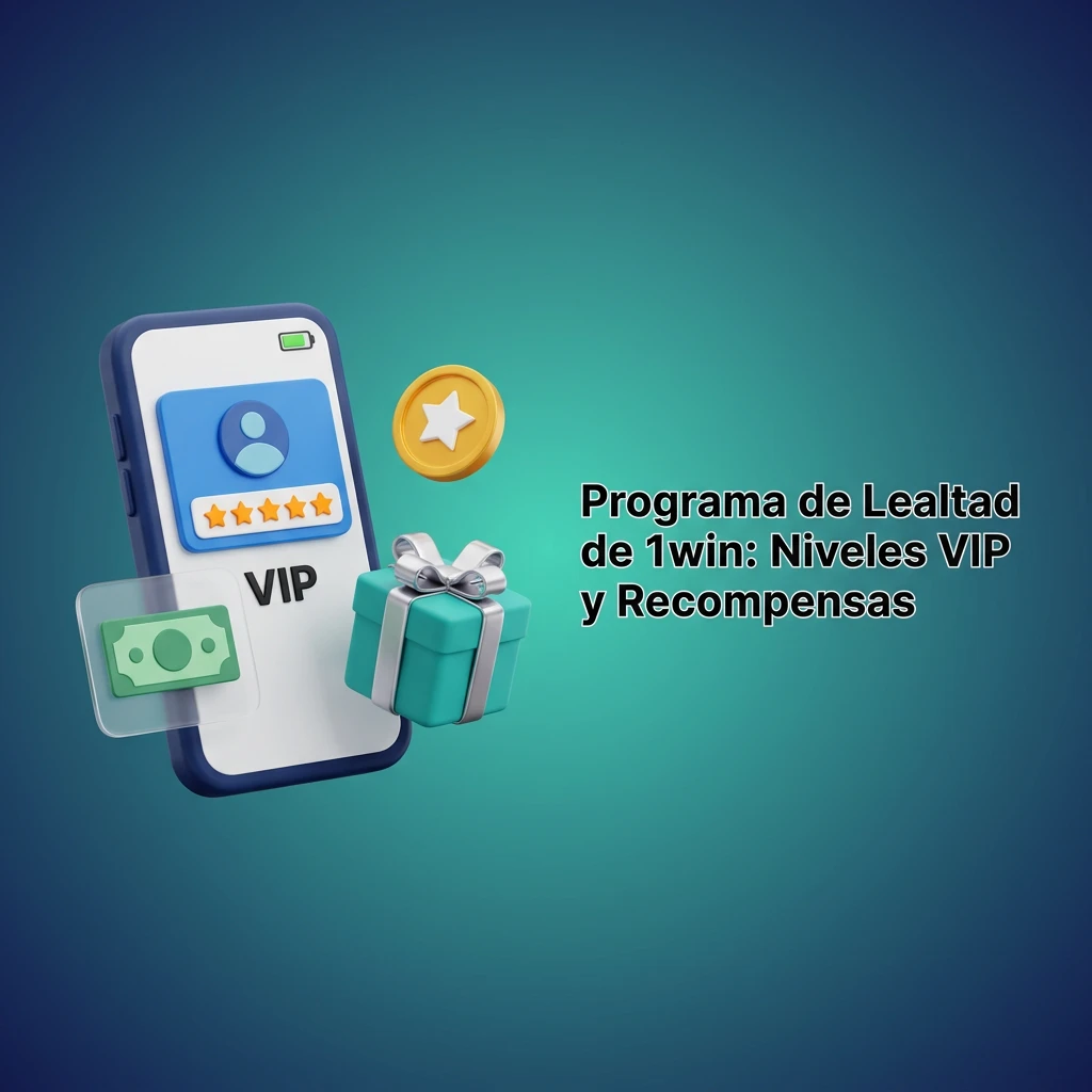 Programa de lealtad 1win con niveles VIP, acumulación de puntos, cashback y recompensas exclusivas para jugadores activos
