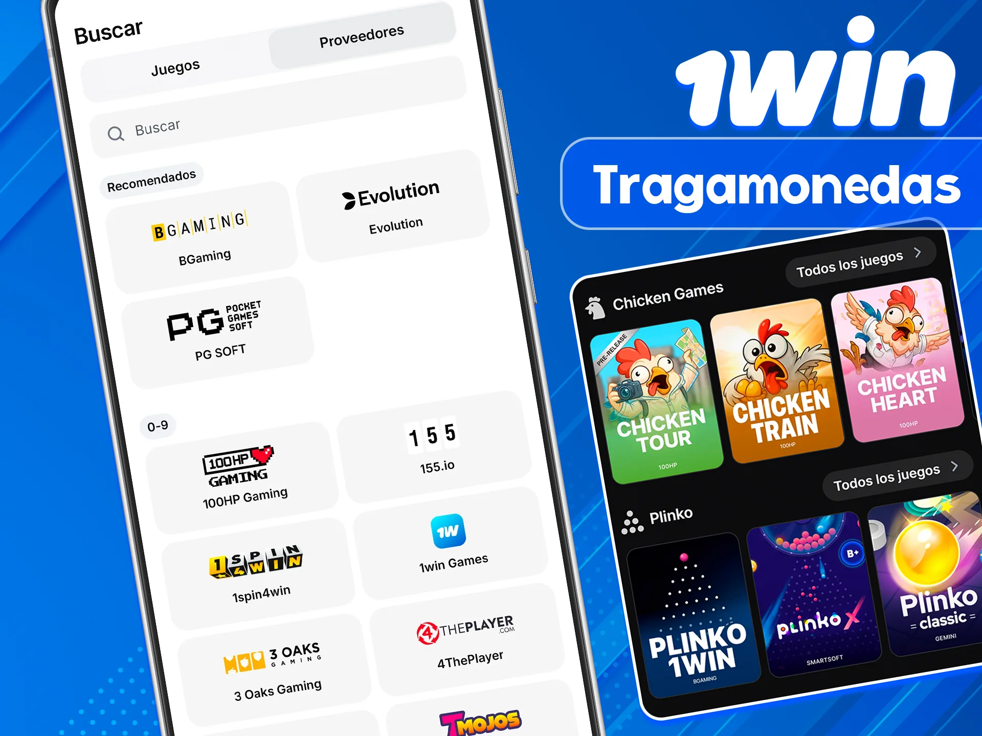 Gira miles de slots en el sitio 1win.