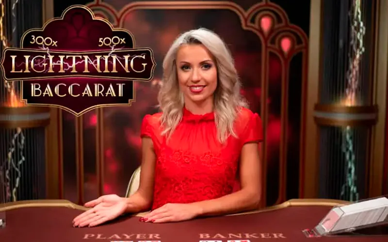 Prueba Lightning Baccarat ahora en el sitio 1win.