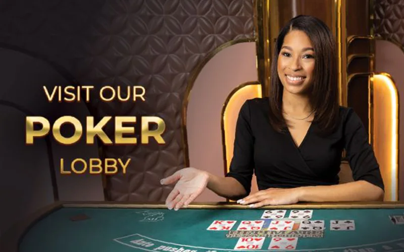 Juega póker en vivo en el sitio 1win ahora.