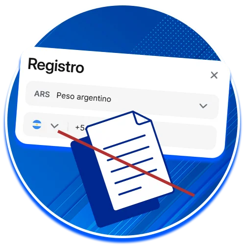 Regístrate sin papeles en el sitio 1win.